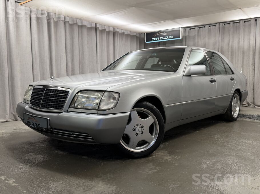 Mercedes W140 S300 no Spānijas, bez rūsas. Automašīnai bijis tikai viens īpa
