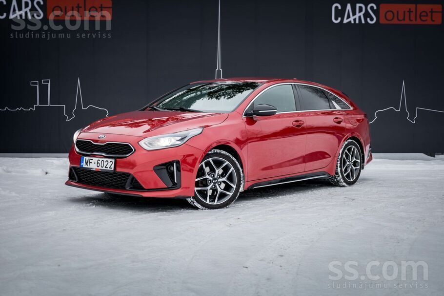 Kia Proceed ar 1.6 litru dīzeļdzinēju un automātisko transmisiju. 100kw.