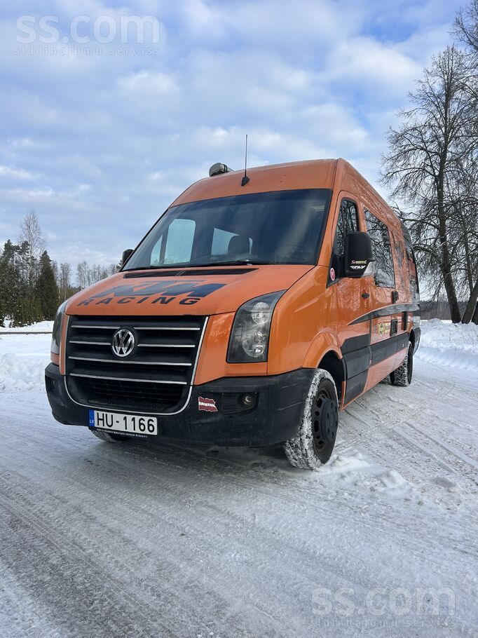 Volkswagen Tirgoju vw crafter, kas pārbūvēts par kemperi. 4 s