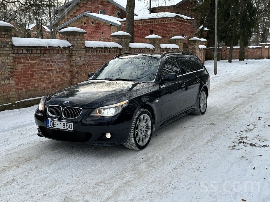 BMW BMW 530d E61 (173Kw)M-Pack Teicamā stāvoklī, jauna