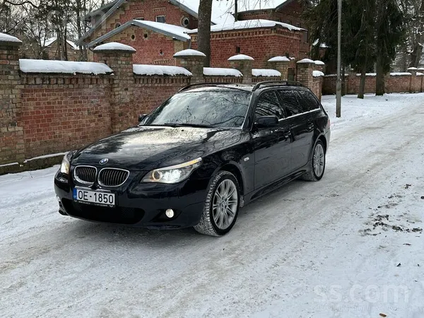 BMW BMW 530d E61 (173Kw)M-Pack Teicamā stāvoklī, jauna
