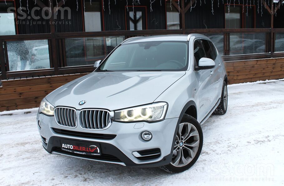BMW BMW X3 Facelift, X-drive 35D, 2017.gada, 230kw, Ti