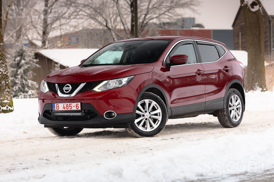 Nissan Qachqai 1, 2 benzin, 85kw, automatiska karba, 2015 gada modelis
-Pil