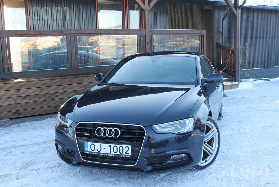 Pārdodu Audi A5 Sportback facelift, Quattro, 2015.Gada 3.0D, 180kw motors