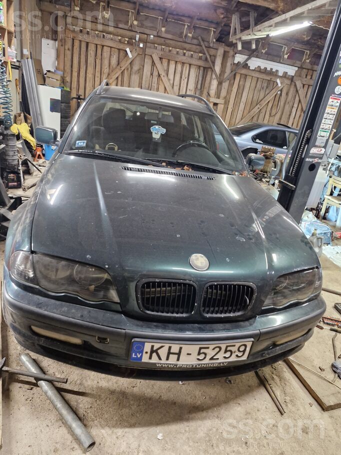 BMW Pārdodu e46 ziemai ar swapotu m57 135kw. Koilas, p