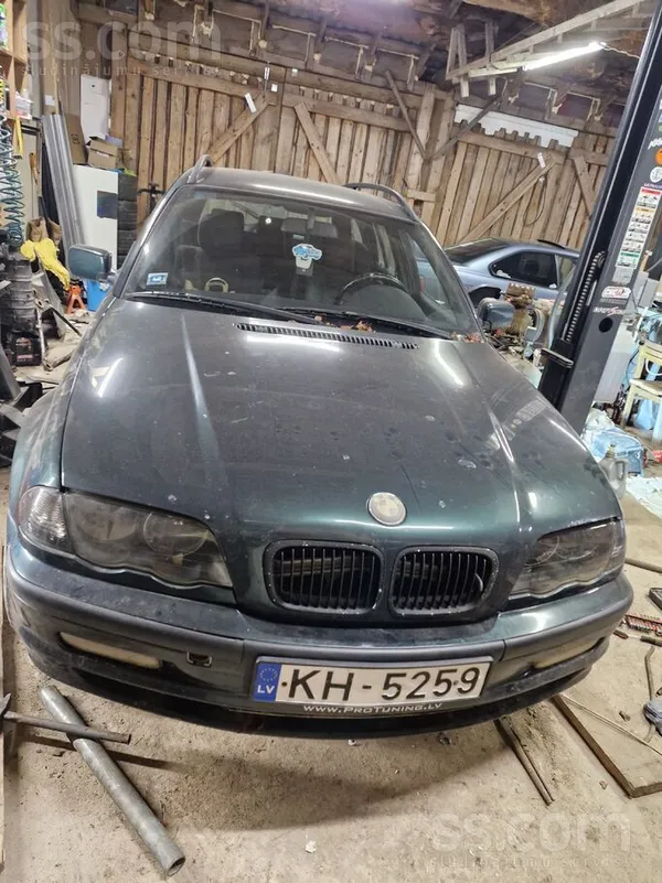 BMW Pārdodu e46 ziemai ar swapotu m57 135kw. Koilas, p