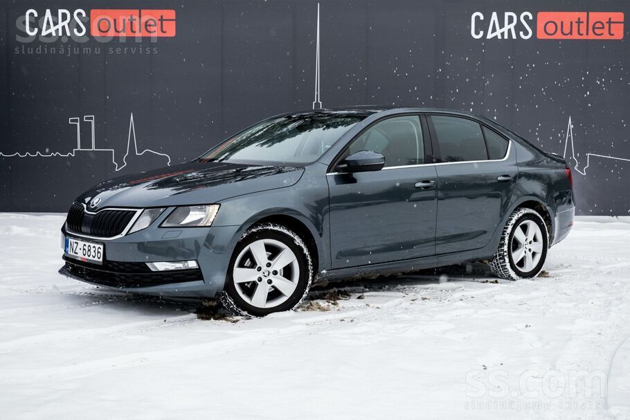 Škoda Octavia ar 1.6 litru dīzeļdzinēju un automātisko transmisiju. 85 kW.