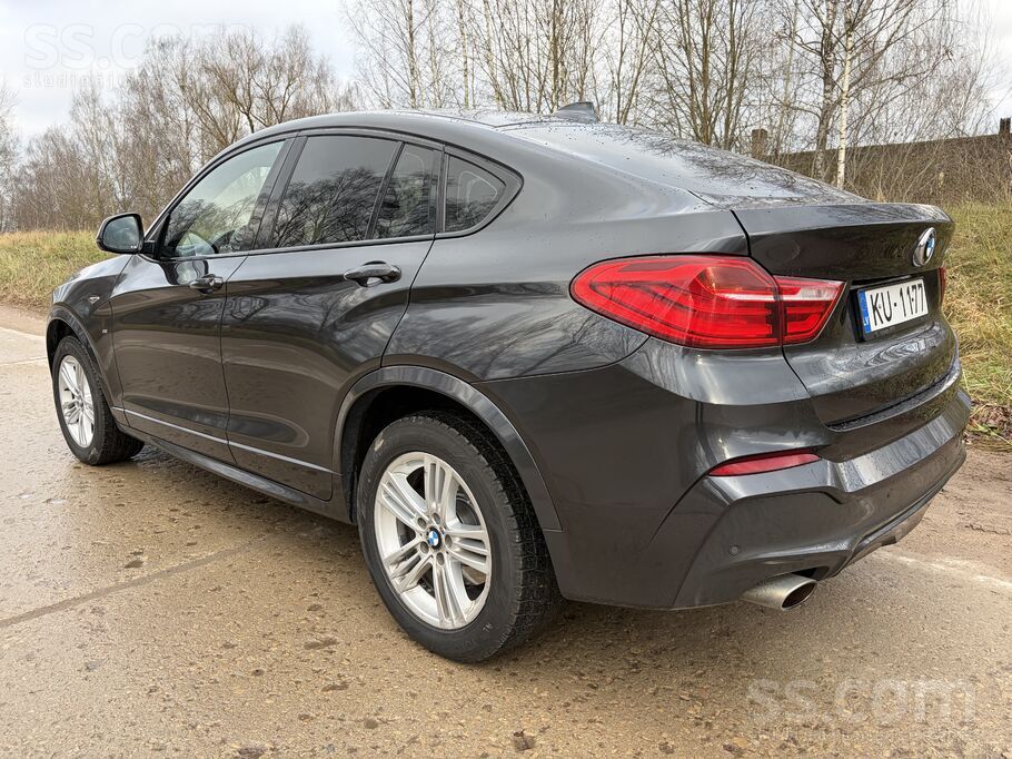 Pārdod BMW X4 xDrive 2.0D Mpack komplektācija. Bixenon gaismas, apsildāma ād