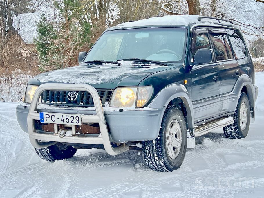 Toyota Land Cruizer 3.4 benzin/gaze , 163000km, jauna tehniska apskate līdz