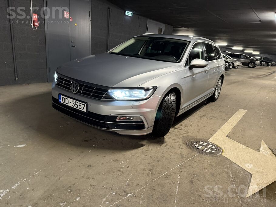 Volkswagen Vw R-Line, autonomā apsilde ar pulti, mazs nobrauk