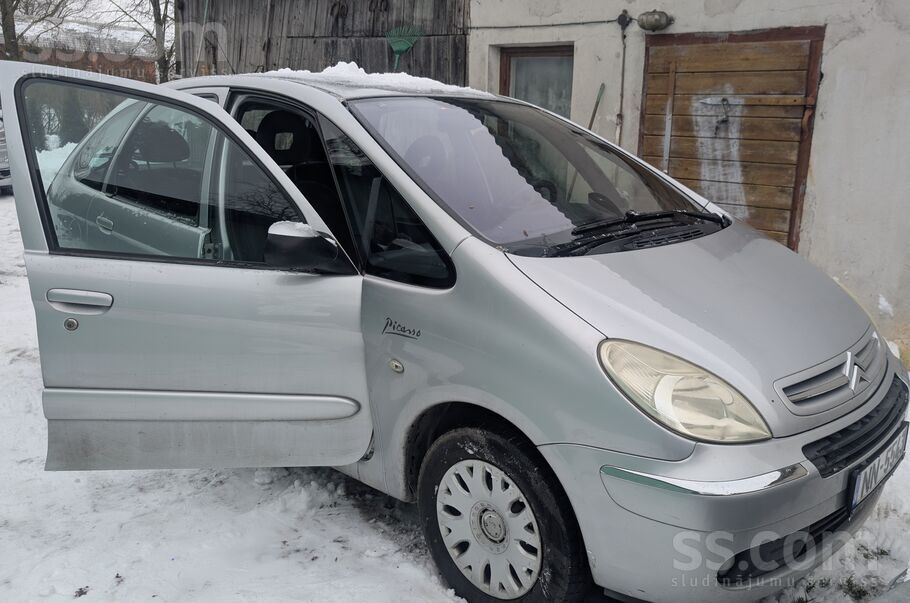 Citroen Xsara Picaso 2008 gada. Labā tehniskā kārtība, ekonomisks 1.6 dīzeli