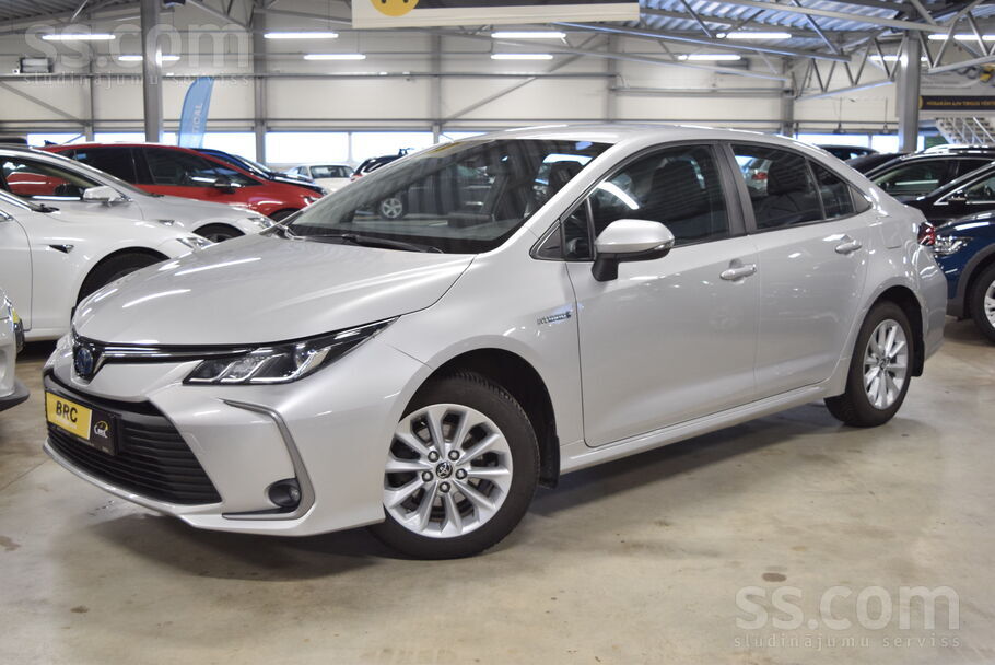 Toyota Corolla Hybrid A/t. 2019. gada. 1.8l Hibrīds (benzīns/elektro), 72 Kw