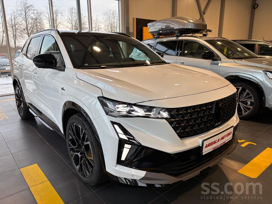 Jauns Renault Austral esprit Alpine full hybrid E-Tech 200.
Krāsa: pērļu b