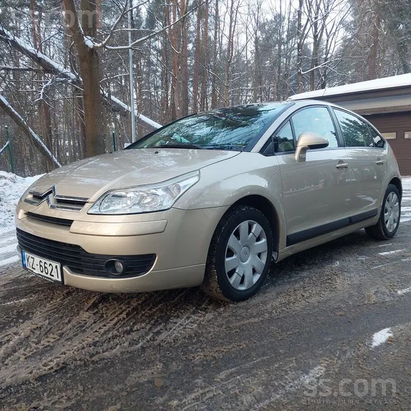 Citroen Citroen C4 1.6 Benzīns 80Kw. Oriģināls nobraukums 