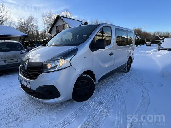 Renault Renault Trafic. 9 sēdvietas. Izieta jaunā TA pēc j