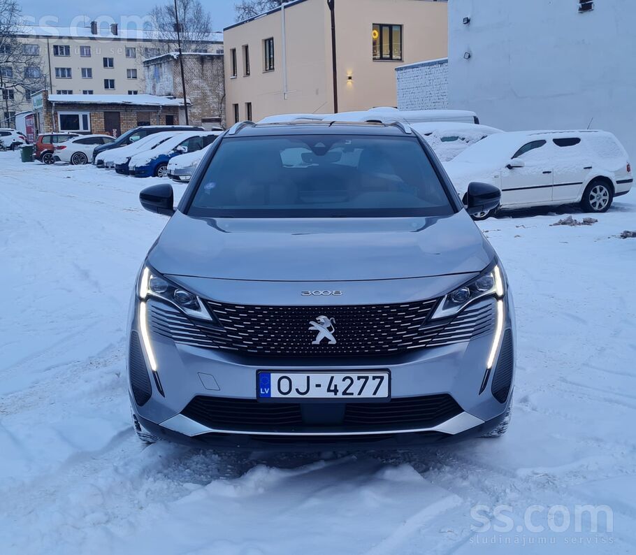 Skaists auto tiko ievests no Francijas. Peugeot 3008 GT 1, 6 Plug-in Hybrid