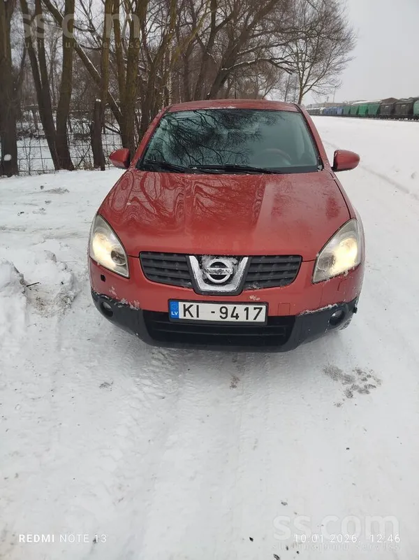 Nissan Ekonomisks apvidus auto, patēriņš 6l uz 100km. Bez