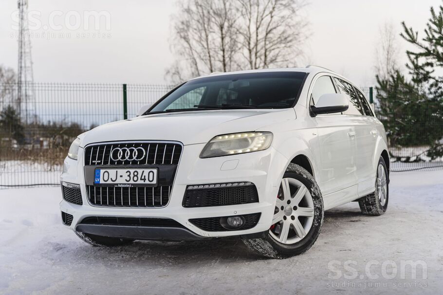 Audi Audi Q7 S-Line Face-lift, 2011. gads. 3.0l dīzelis