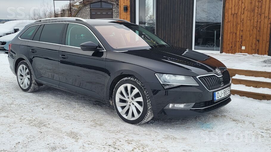 Skoda Škoda Superb 2.0 automāts, 150zs. Bagātīga komplek
