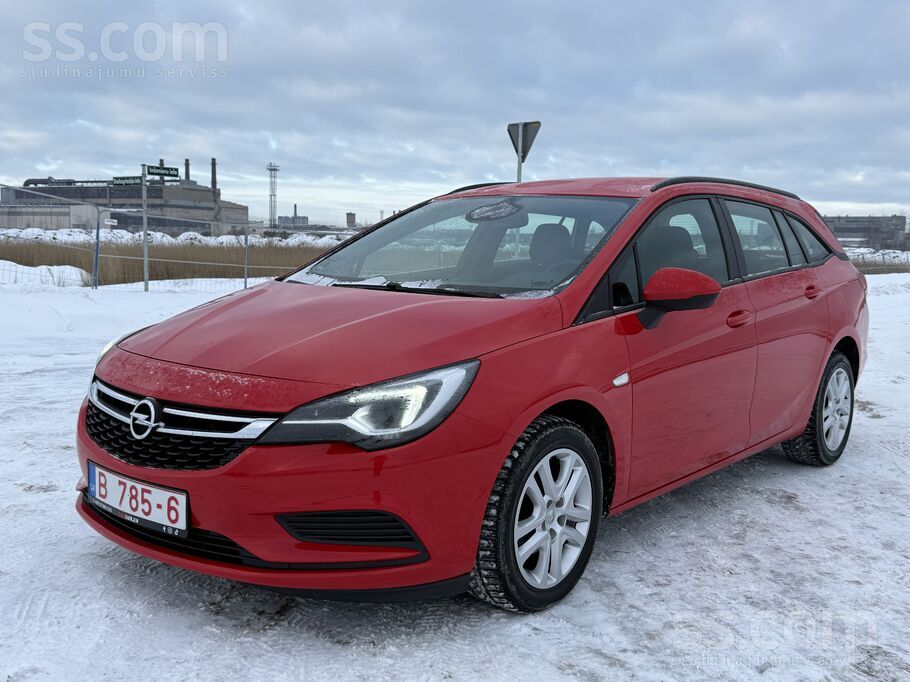Opel Tikko ievests – Opel Astra (2016) 1.4 Turbo 110 kW