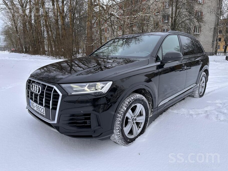 Audi Q7 3, 0 Tfsi, 340 Hp/250 kW

Aprīkojums:
Koka apdare salonā
Quattro
