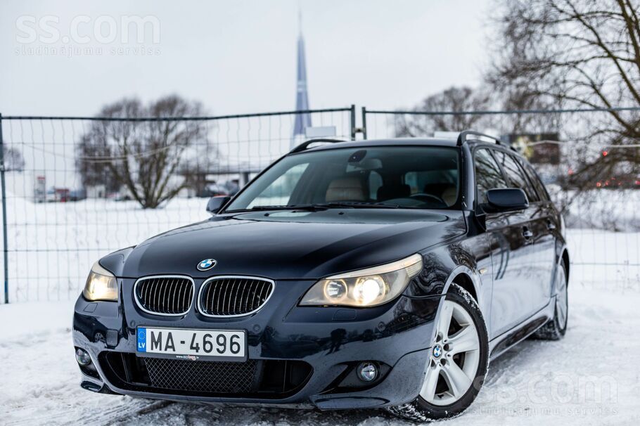 BMW BMW 535d M-pack ar 3.0 dīzeļdzinēju un automātisko