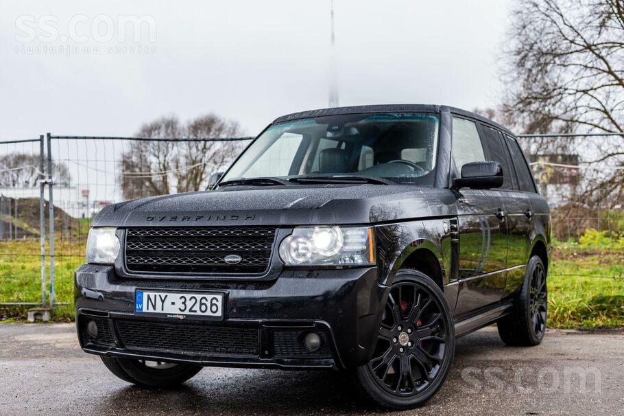 Range Rover Overfinch ar 4.4 dīzeļdzinēju un automātisko ātrumkārbu – īsts l