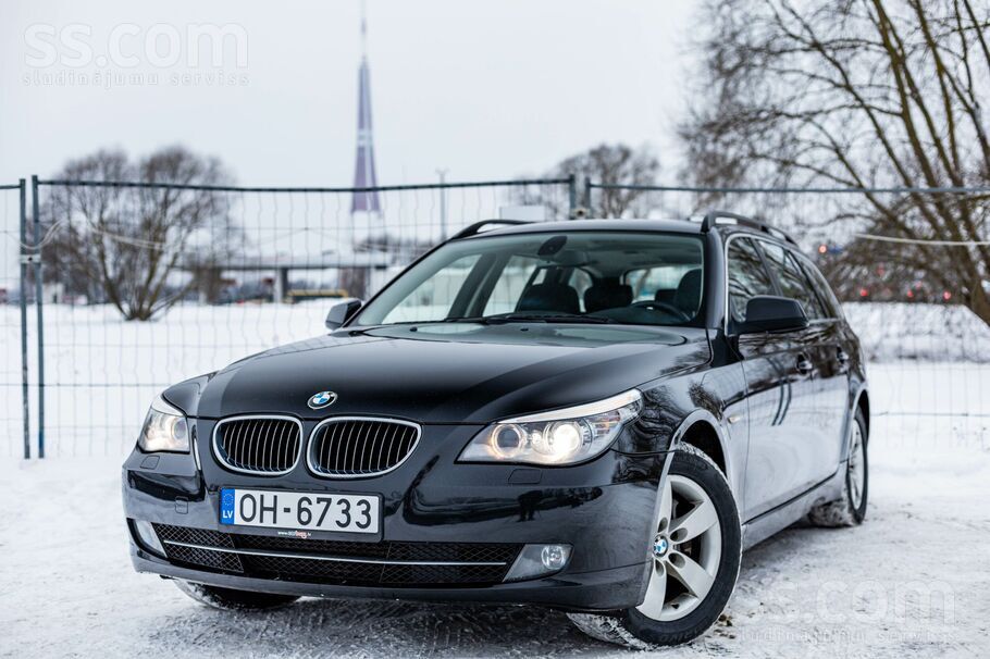 BMW Tikko no Vācijas BMW 525d ar 3.0 litru dīzeļdzinēj