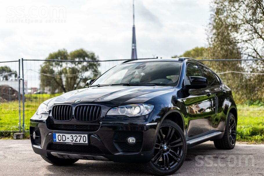 BMW Tikko no Vācijas BMW X6 40d ar 3.0 litru dīzeļdzin