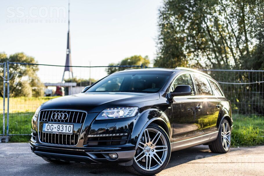 Audi Tikko no Vācijas Audi Q7 S-line ar 7 sēdvietām, 3.