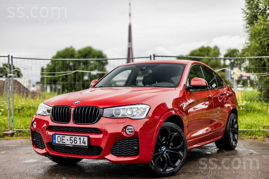 BMW Bmw X4 M-pack Xdrive 30D ar 3.0 litru dīzeļdzinēju