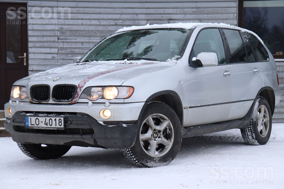 BMW BMW X5, 3.0 dīzelis (135Kw / 184Zs). Pirmās reģist