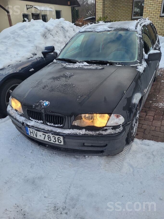 BMW Pārdodu winterbeater (benzīns/gāze) ekonomisks. No
