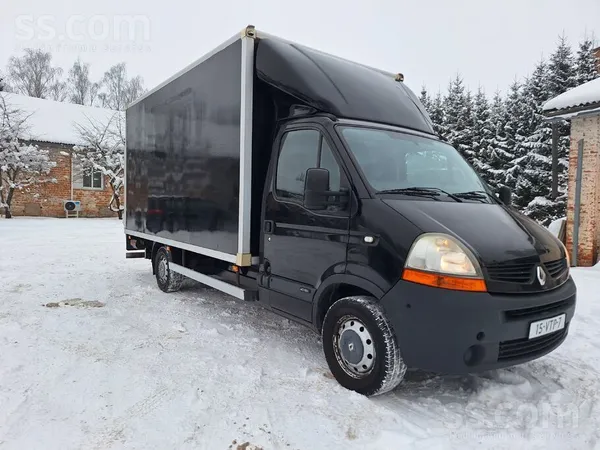 Renault Master. 08.2008.145 z. s. Pilnā masa 3500 kg. Lift