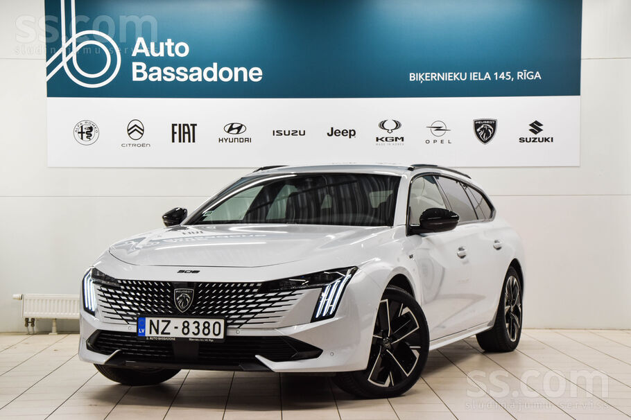 Peugeot 508 SW GT, 1.5 Bluehdi 130 ZS (96 kW) dzinējs, astoņpakāpju pārnesum