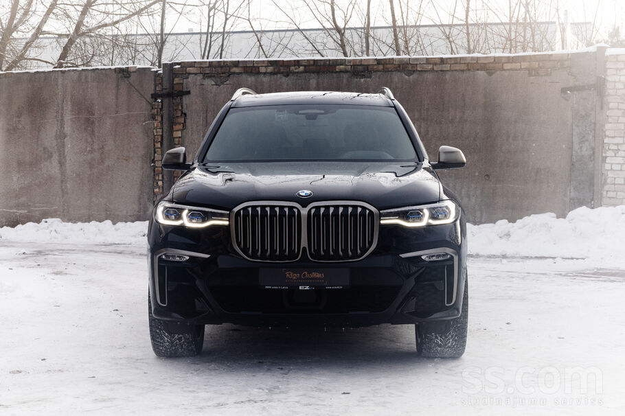 BMW X7 M50d 294kW/400zs, 1 īpašnieks, auto pilna servisa vēsture Inchcape Mo