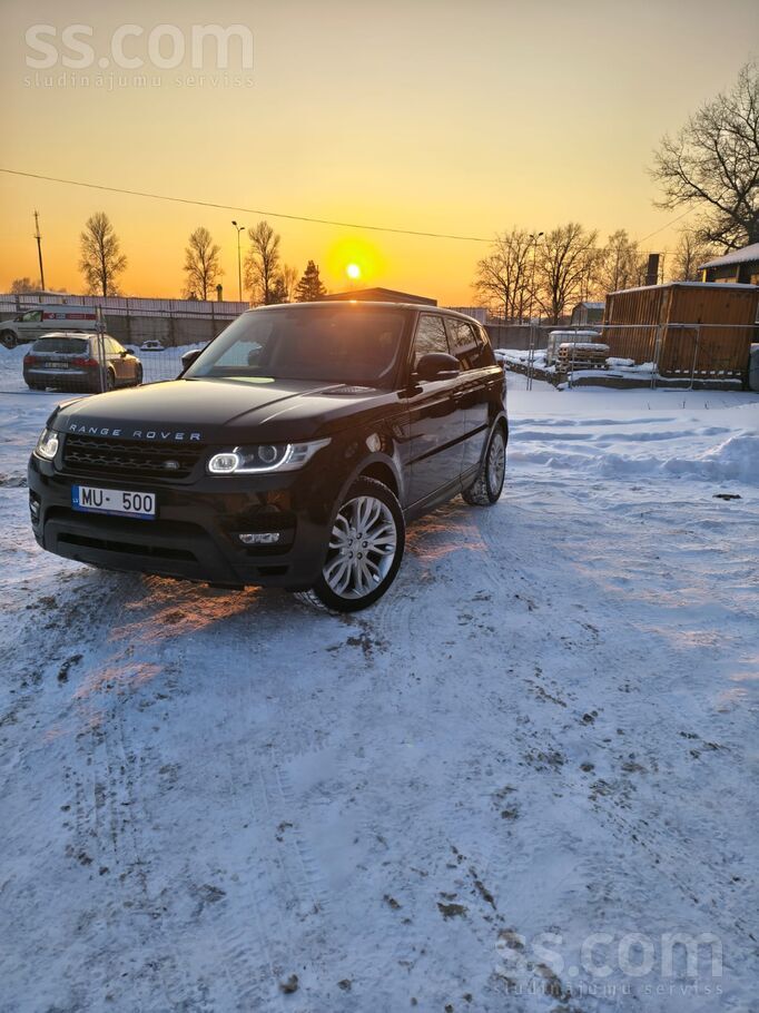 Land Rover Range Rover Sport 3.0i, 250kw/340zs, automātiskā ātrumkārba. 
Pi
