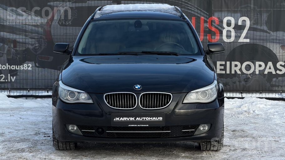 BMW 530d X-drive Exclusive Edition labā tehniskā un vizuālā stāvoklī. 173kW/