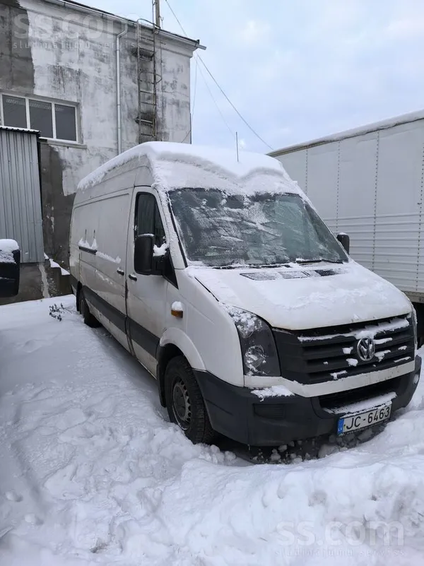 Volkswagen SIA pardod VW Crafter Maxi. Bez tehniskas apskates