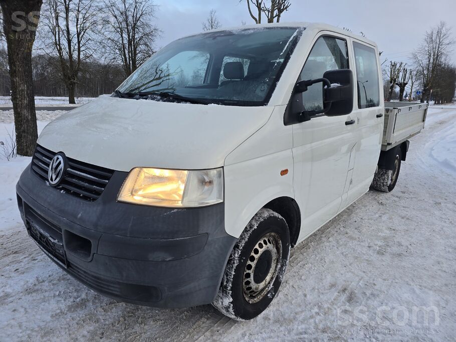 Volkswagen T5 6vietas. No Vācijas. 75Kw. 5 ātr.