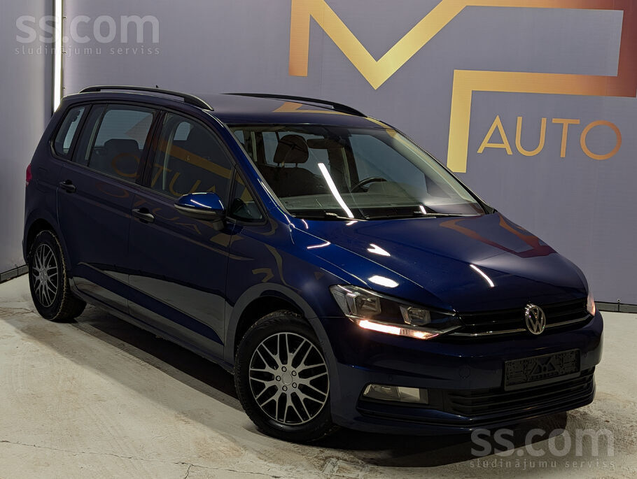 Volkswagen 7 vietas, aktīvais kruīzs, jauna TA. Atlantic Blue
