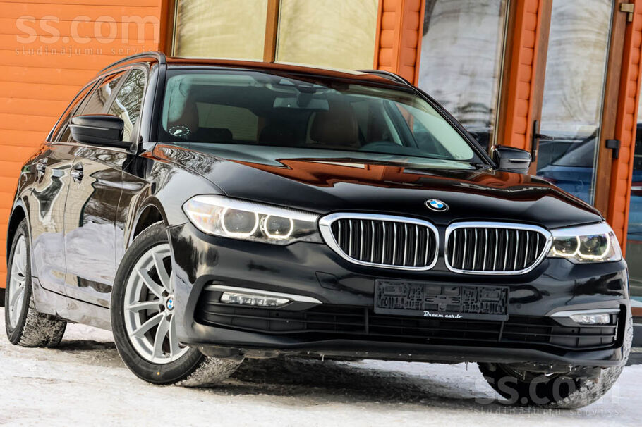 BMW G31, 2.0d - 190zs (B47). Ādas salons, sēdekļu apsi