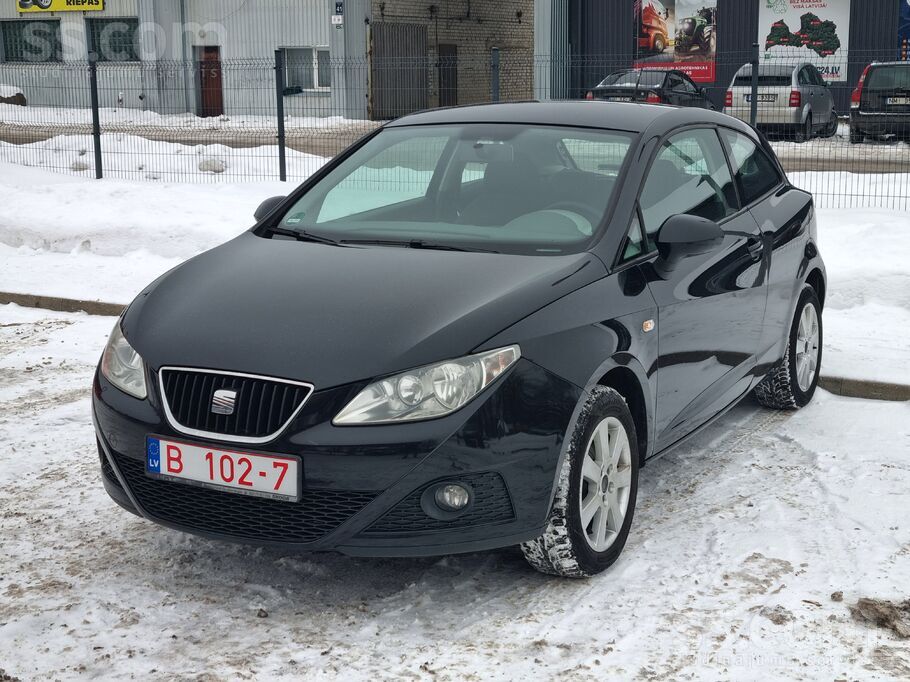 Tikko no Vācijas Seat Ibiza, 1.6 benzīns (vecais, labais dzinējs), 77 kw, Au