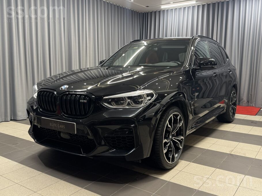 BMW Garantija. BMW X3M Competition 375kw/510zs. 