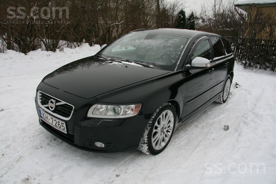 Volvo Volvo V50, D3 84kW dzinējs, gaišs ādas salons, aps