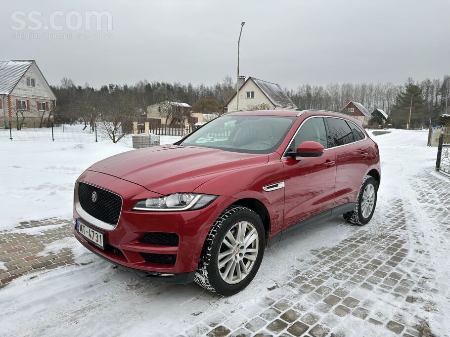Jaguar Pārdod Jaguar F-pace 25d(240zs) awd ar 8.pakāpju a