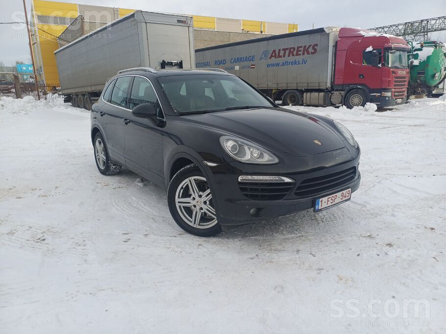 Porsche Bez nobraukuma Latvijā. Ekskluzīvs Porche Cayenne 