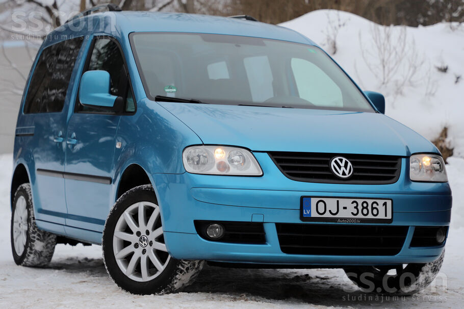 Volkswagen Tikko no Vācijas / Volkswagen Caddy Life 1.9tdi 77