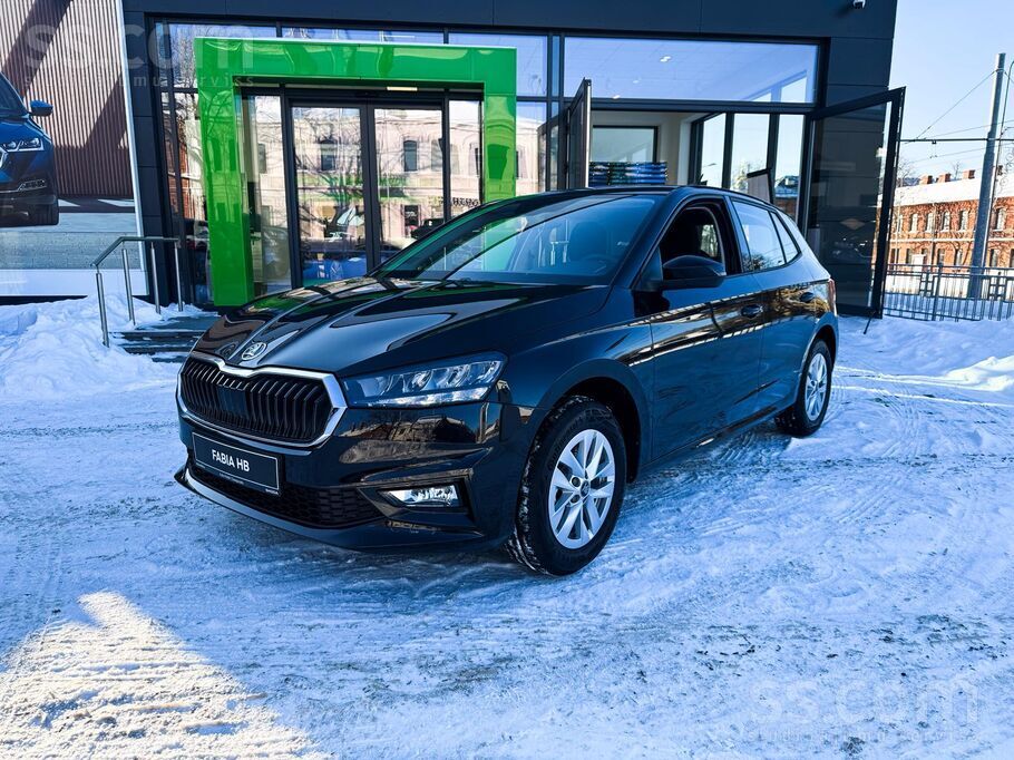 Tiek pārdota Škoda Fabia Selection 1, 0 Tsi 85kW (115Zs) 6-pakāpju mehāniskā