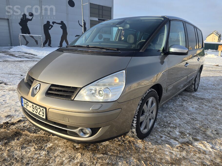 Renault Grand Espase 2.0dci 127 kw Automats 7.vietas 2.atslegas.
Tehniska